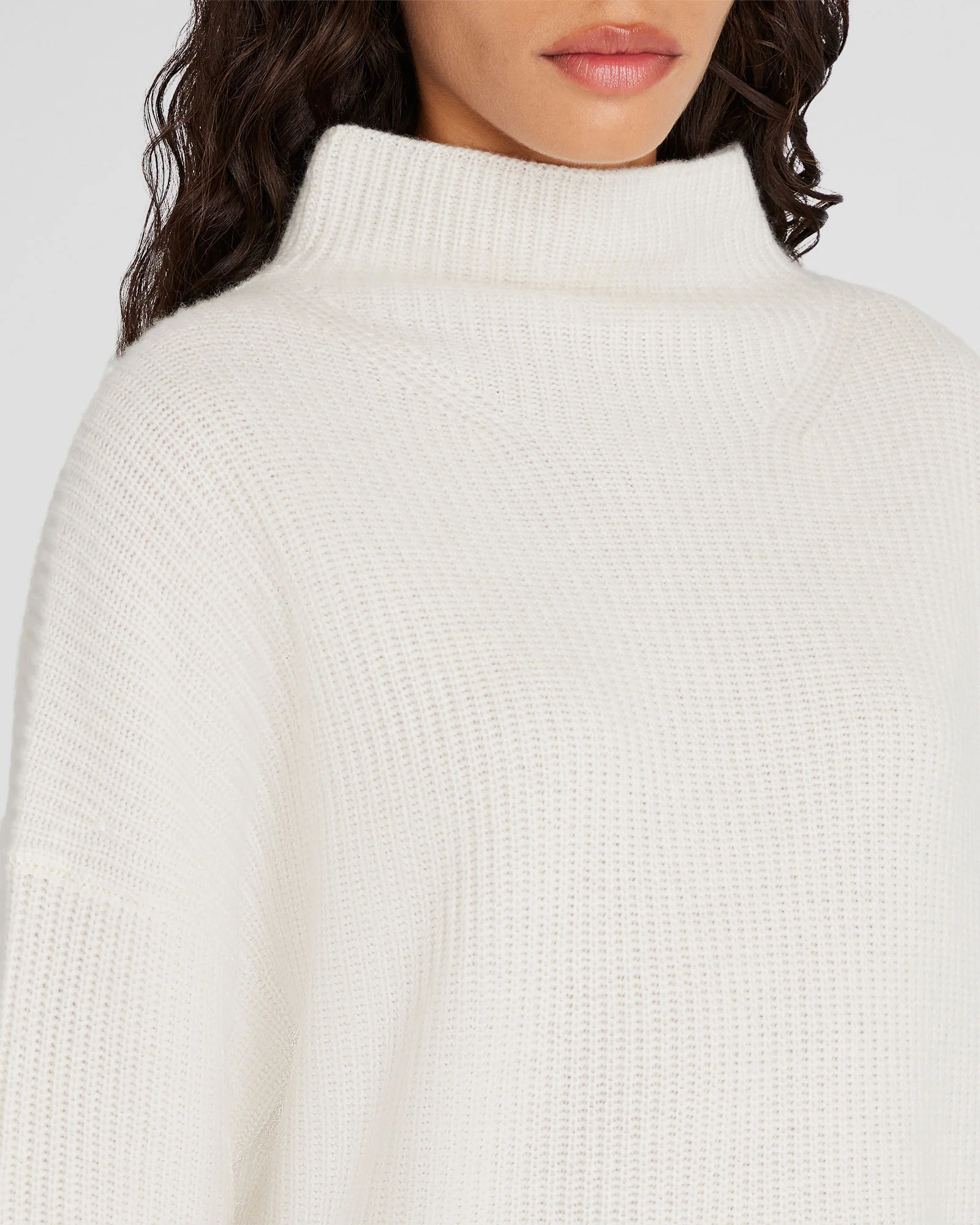 Cashmere Mockneck Sweater