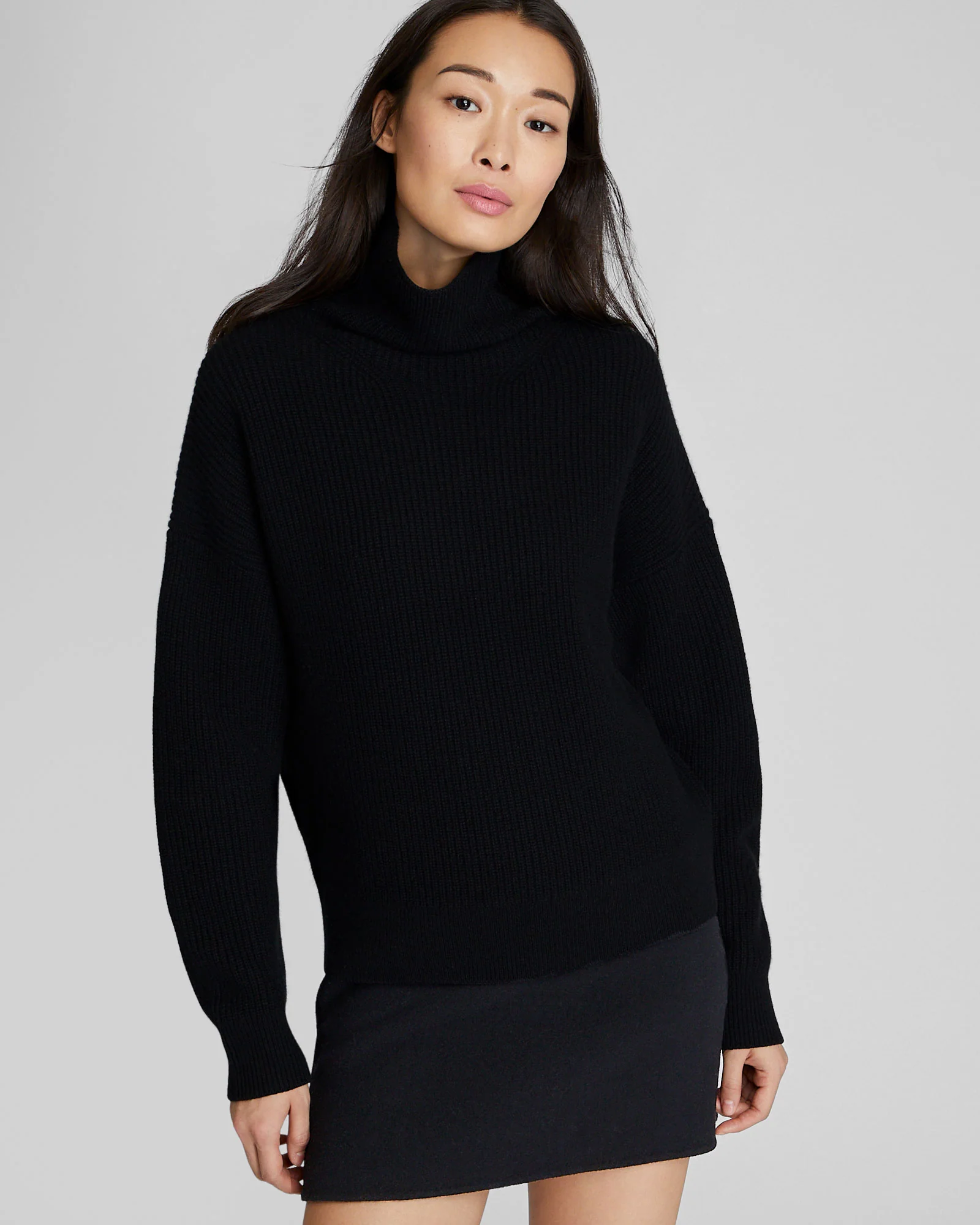 Cashmere Mockneck Sweater