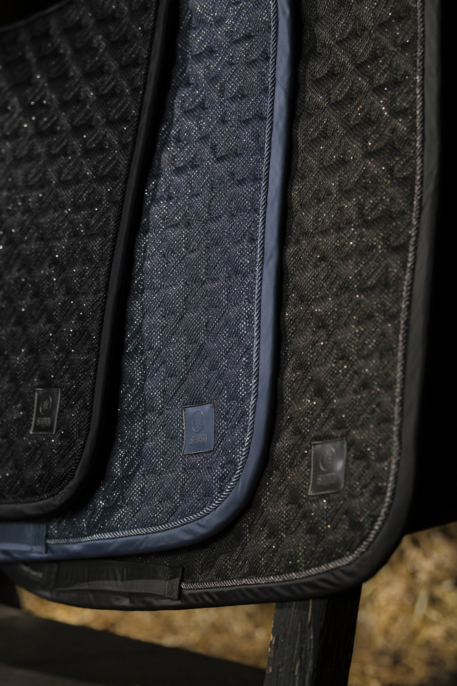 GLITTER MESH<br>SADDLE CLOTH