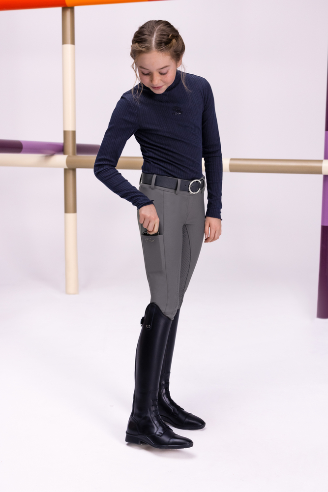 PIKEUR BREECHES FULLGRIP<br>MIDWAIST GIRL