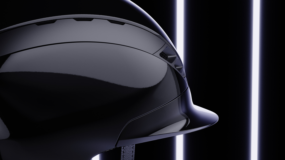 AIRLUXE PURE SHINY<br>RIDING HELMET