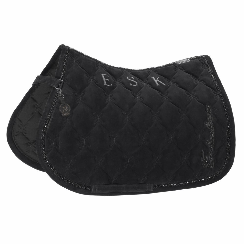 VELOURS CRYSTAL<br>SADDLE CLOTH