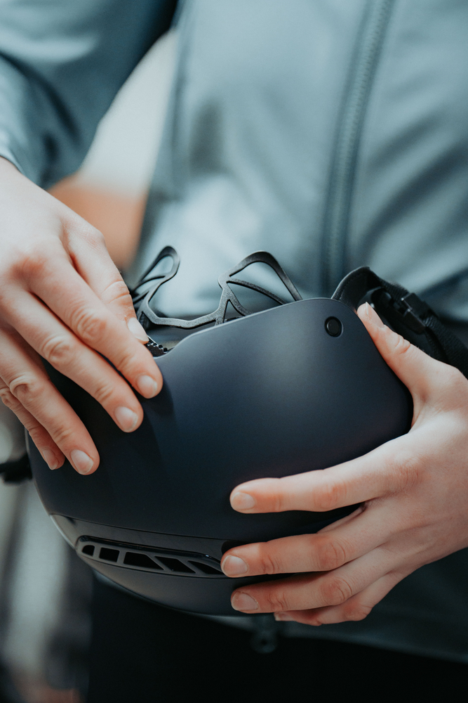 AIRLUXE PURE LONG VISOR<br>RIDING HELMET