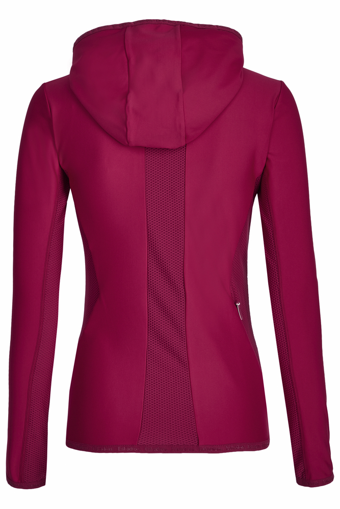 ZIP-HOOD<br>TECH-JERSEY SHIRT