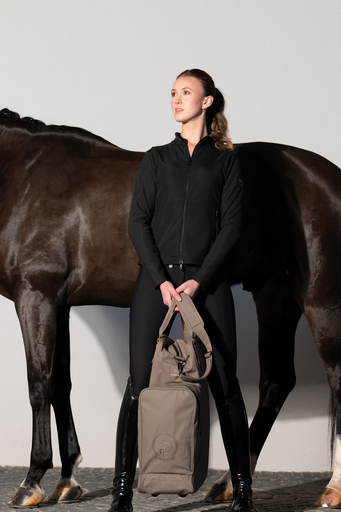 FAUX LEATHER<br>BOOT & HELMET BAG