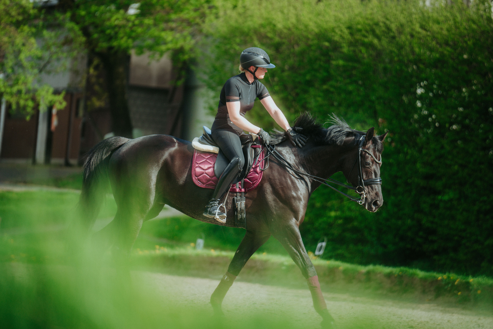 AIRLUXE SUPREME GLAM LONG VISOR<br>RIDING HELMET