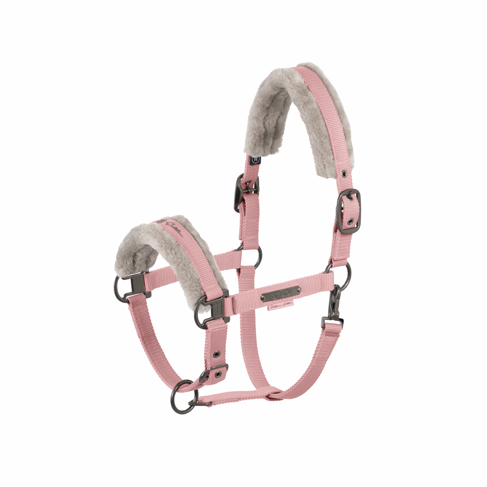 DOUBLE PIN FAUX FUR<br>HEADCOLLAR