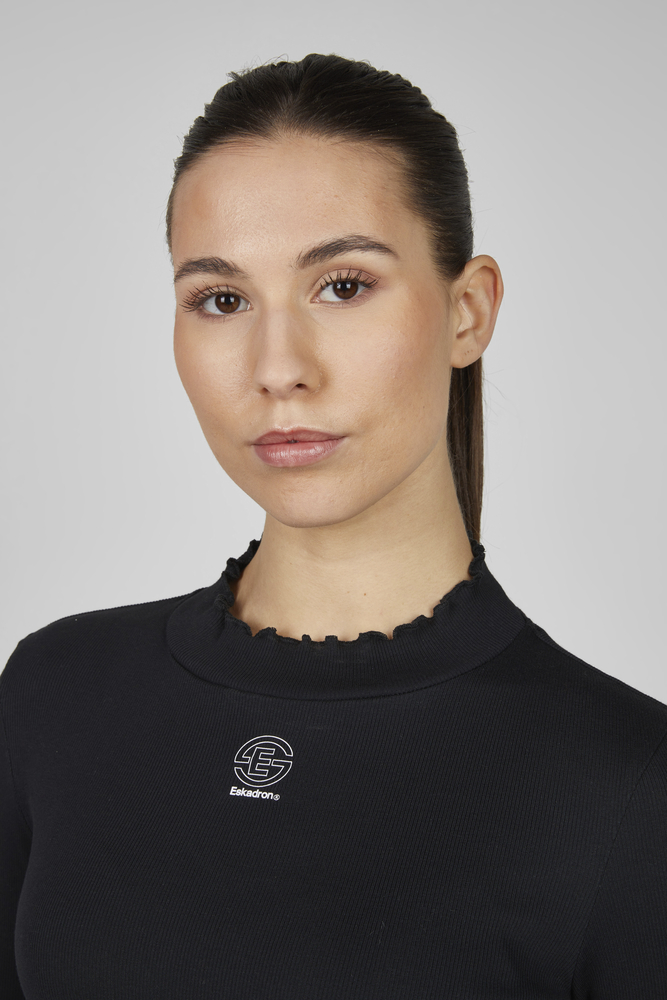 TURTLENECK RIB<br>SHIRT