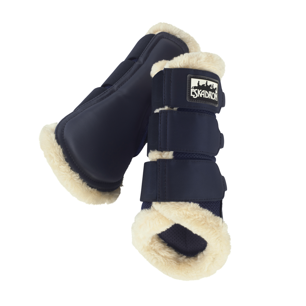 SOFT MESH FAUXFUR<br>TENDON BOOTS