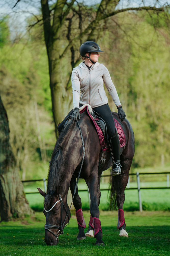 AIRLUXE PURE LONG VISOR<br>RIDING HELMET