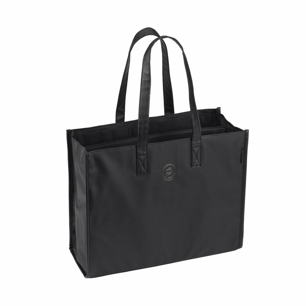 FAUX LEATHER SHOPPER<br>BAG