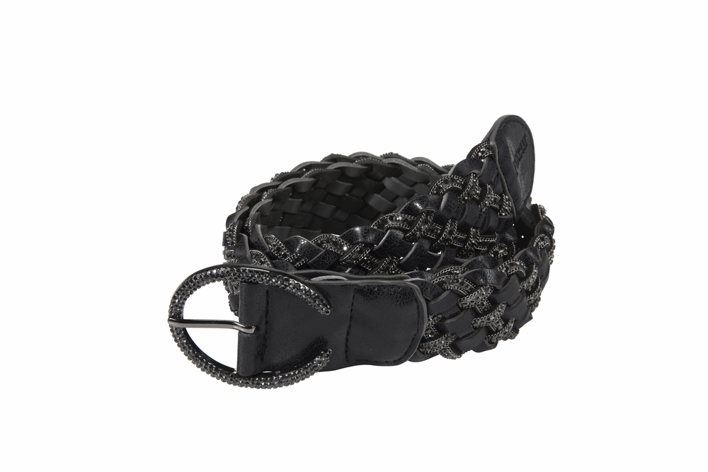 PIKEUR BRAIDED BELT STONE<br>SPORTS