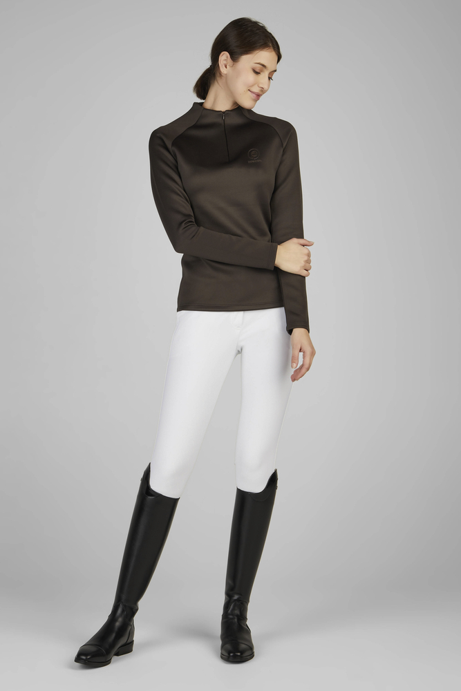 HALF-ZIP SHIRT PLATINUM<br>SHIRT