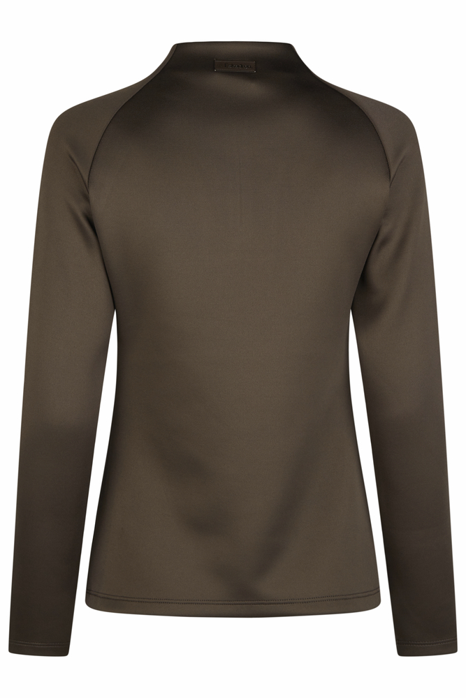 HALF-ZIP SHIRT PLATINUM<br>SHIRT