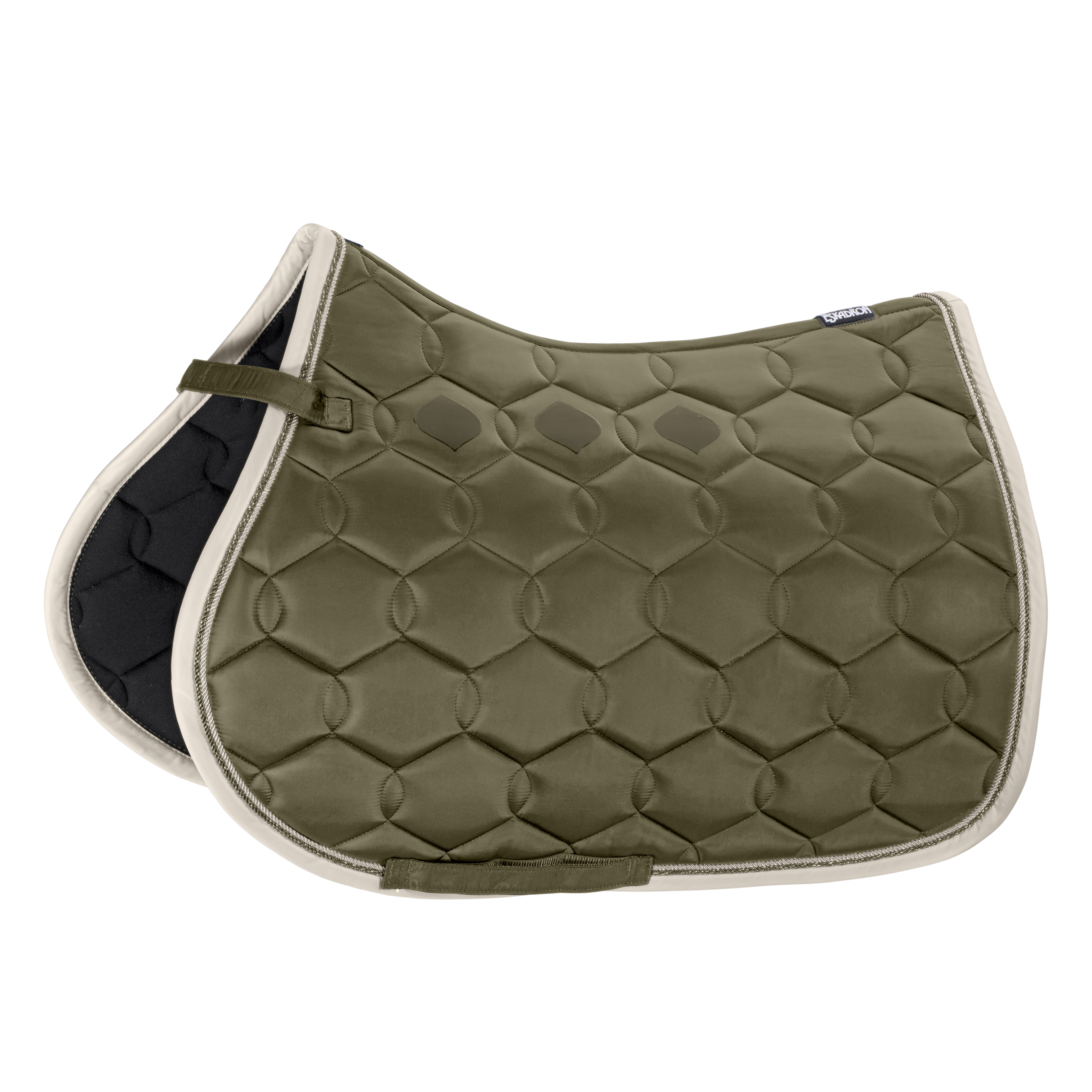 GLOSSY WAVE CONTRAST<br>SADDLE CLOTH