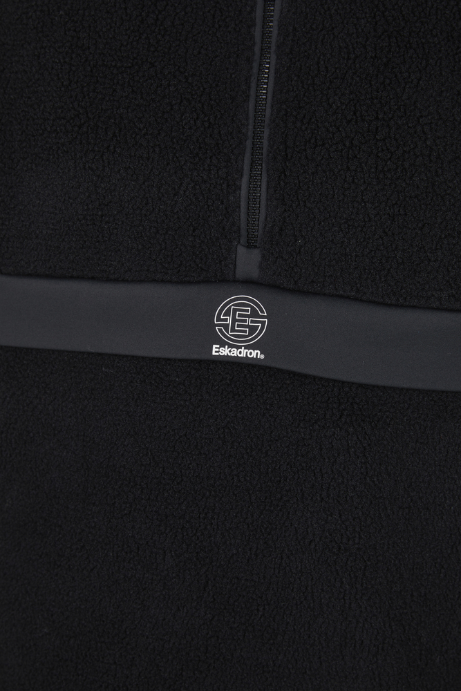 HALF-ZIP SWEATER TEDDY<br>SHIRT