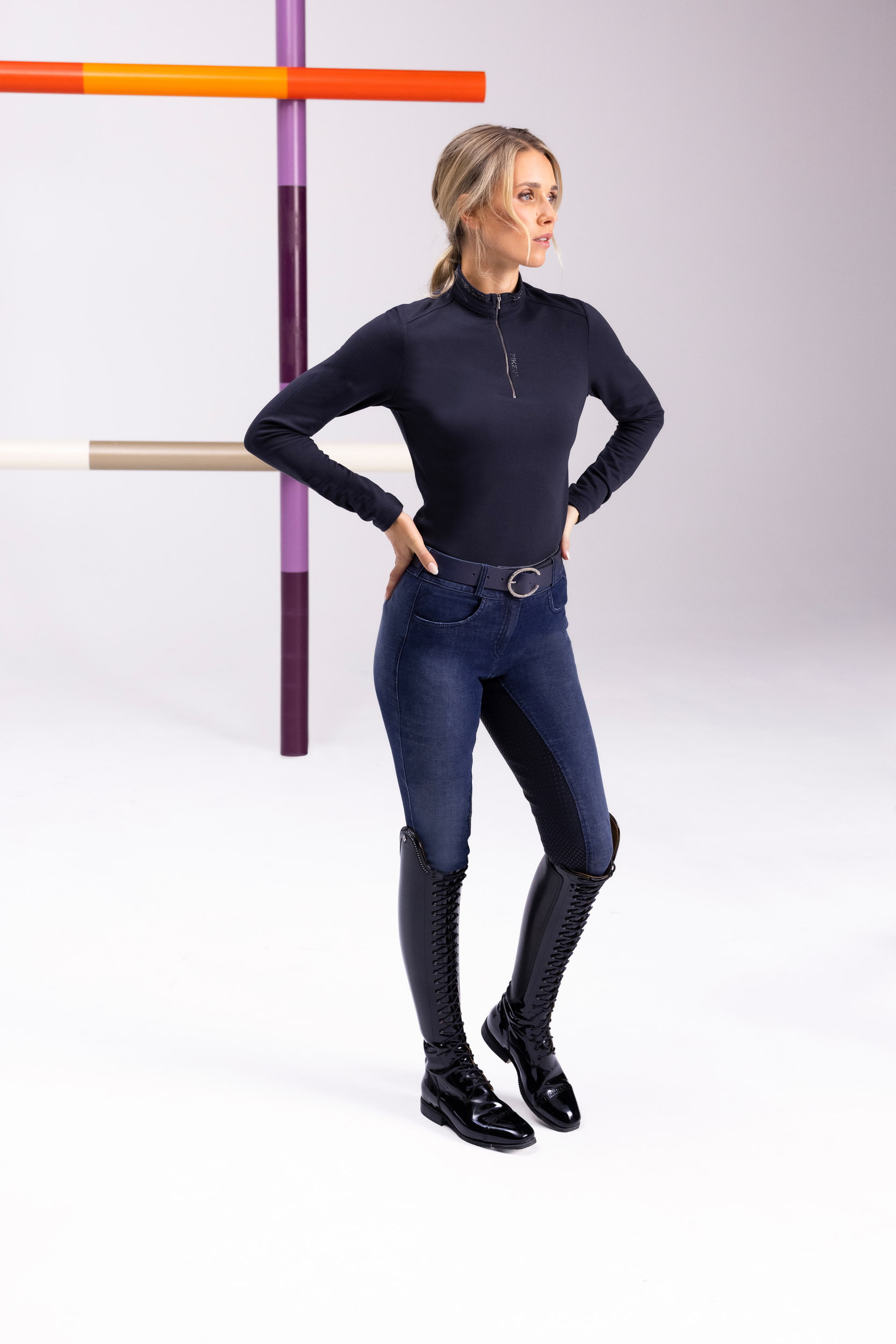 PIKEUR ZIP SHIRT<br>SPORTS