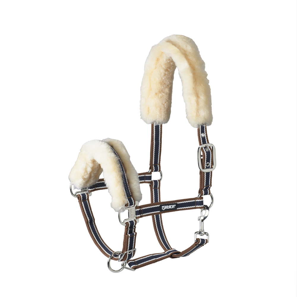 LAMBSKIN PIN BUCKLE<br>HEADCOLLAR