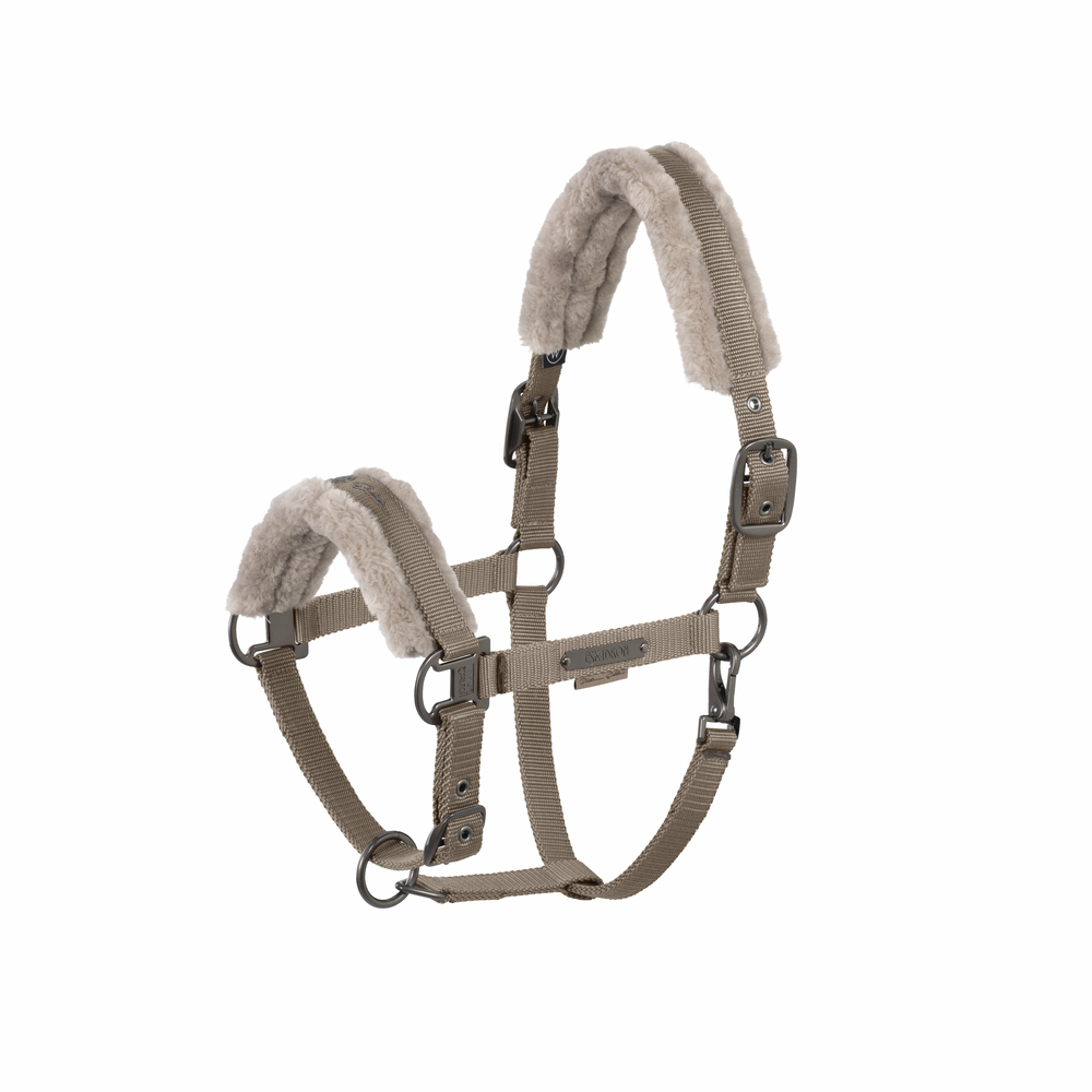 DOUBLE PIN FAUX FUR<br>HEADCOLLAR