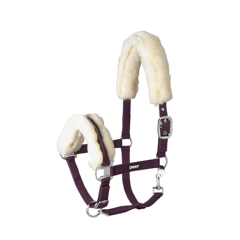 LAMBSKIN PIN BUCKLE<br>HEADCOLLAR