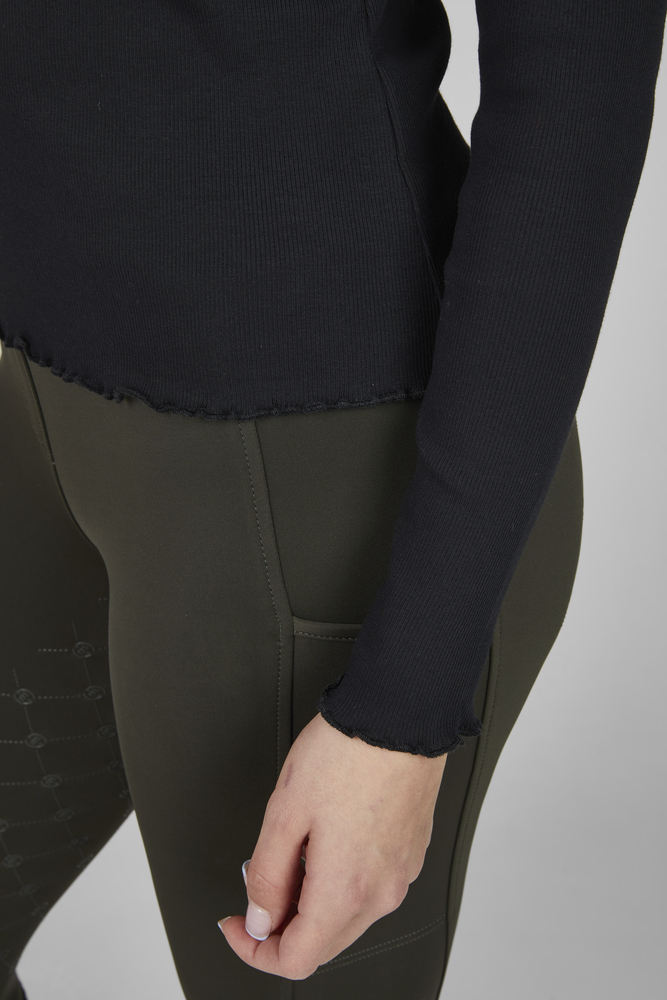 TURTLENECK RIB<br>SHIRT