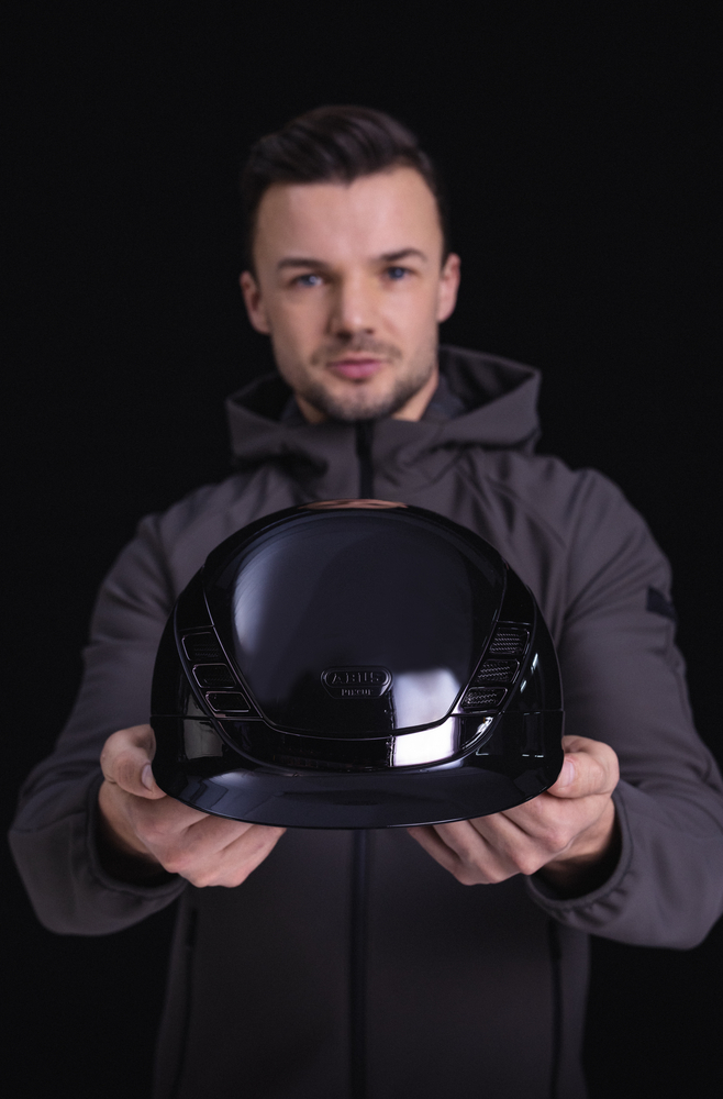 AIRLUXE CHROME L.V.<br>RIDING HELMET