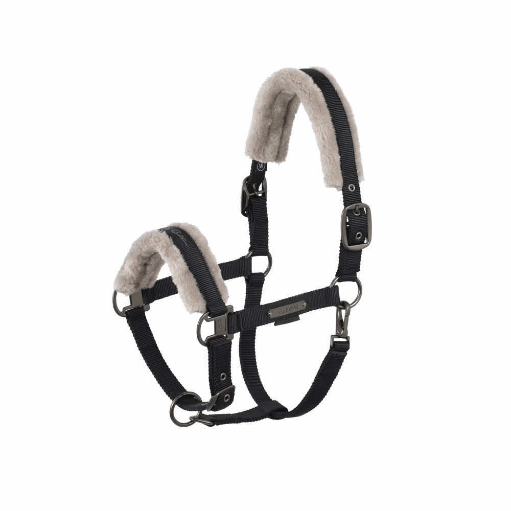 DOUBLE PIN FAUX FUR<br>HEADCOLLAR