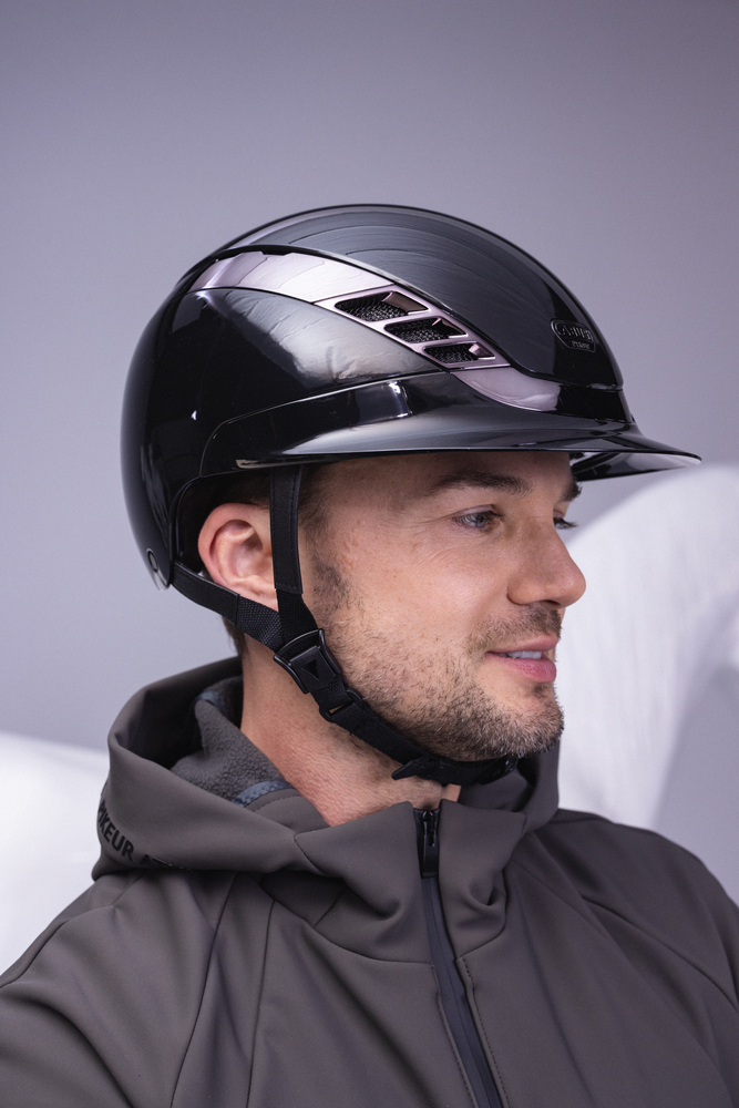 AIRLUXE CHROME L.V.<br>RIDING HELMET