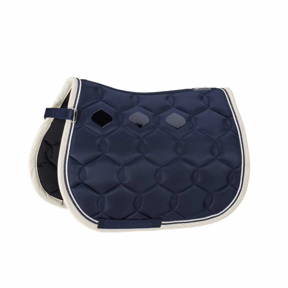 GLOSSY WAVE CONTRAST SHETTY<br>SADDLE CLOTH