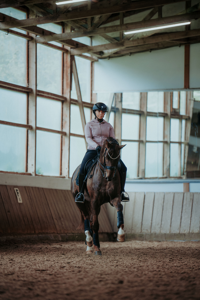 AIRLUXE PURE LONG VISOR<br>RIDING HELMET