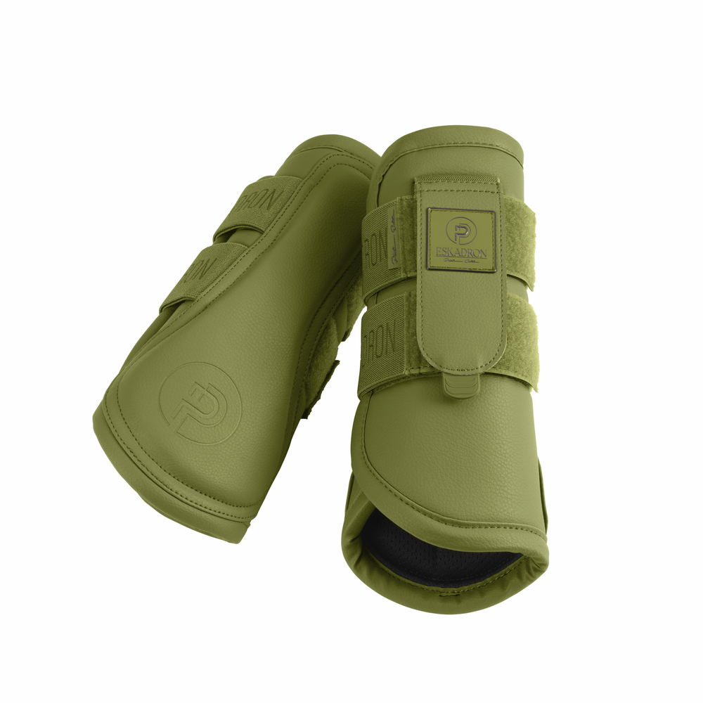 FAUX LEATHER<br>TENDON BOOTS