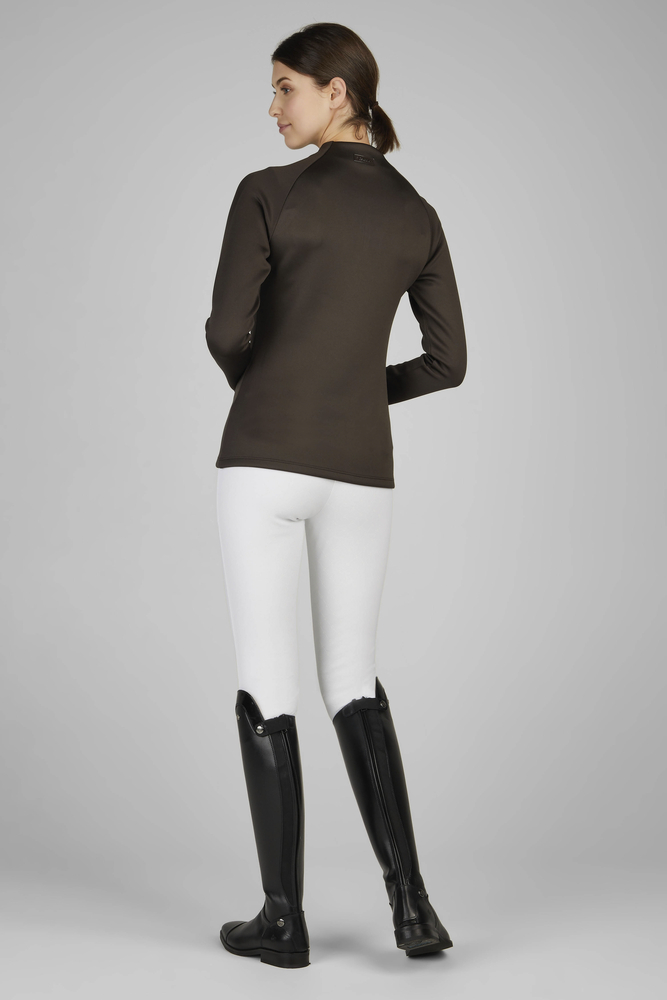 HALF-ZIP SHIRT PLATINUM<br>SHIRT