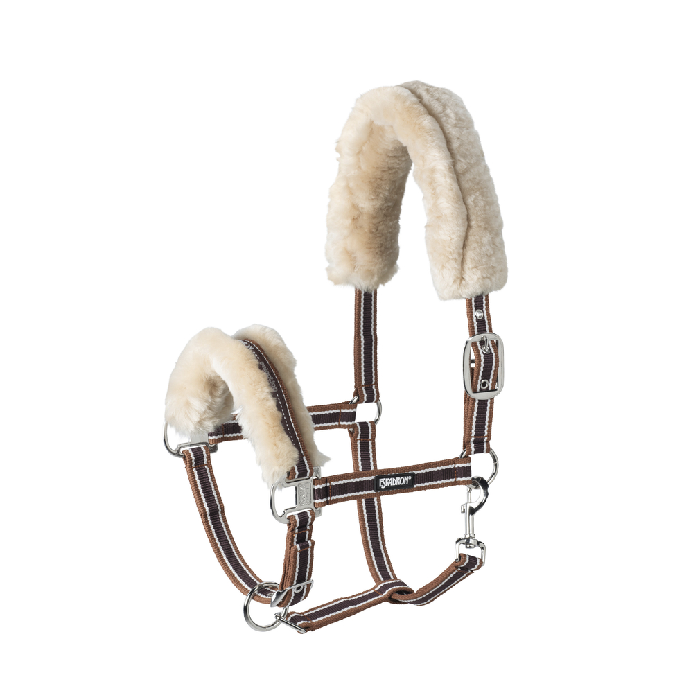 LAMBSKIN PIN BUCKLE<br>HEADCOLLAR