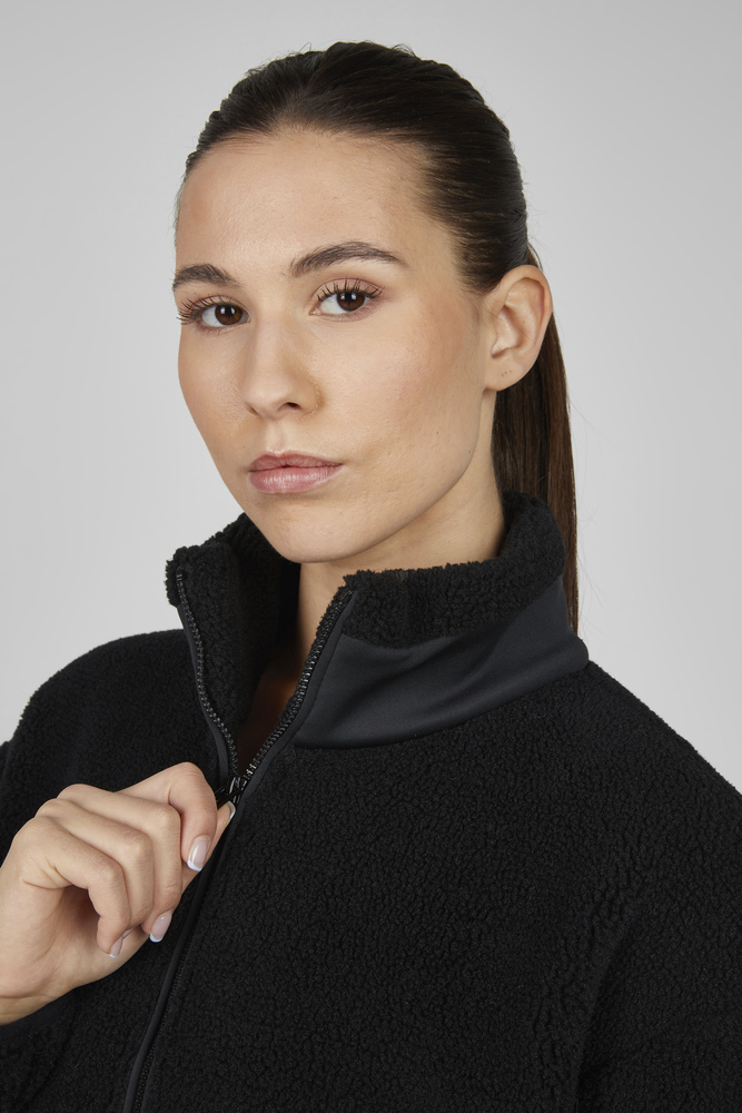 HALF-ZIP SWEATER TEDDY<br>SHIRT