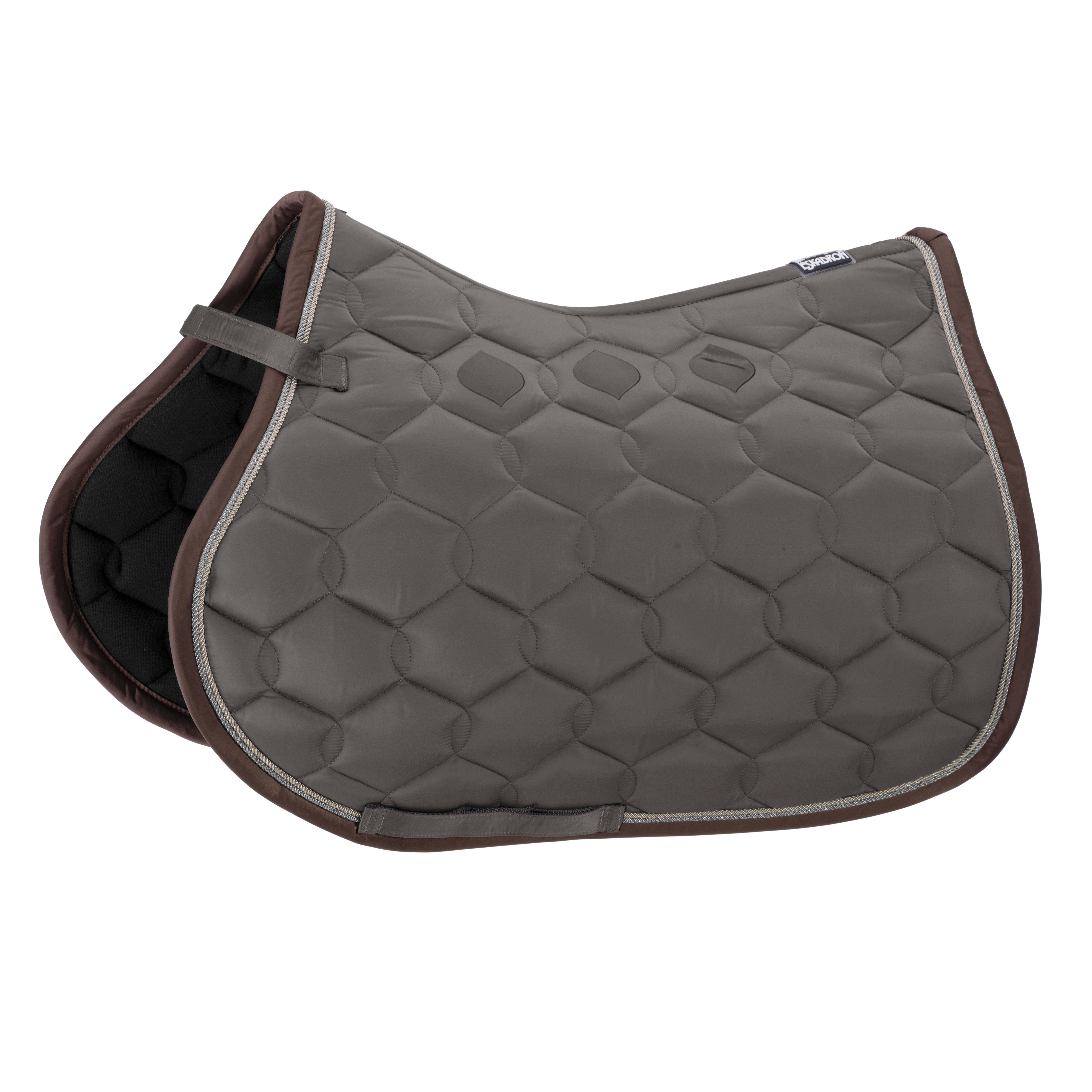 GLOSSY WAVE CONTRAST<br>SADDLE CLOTH