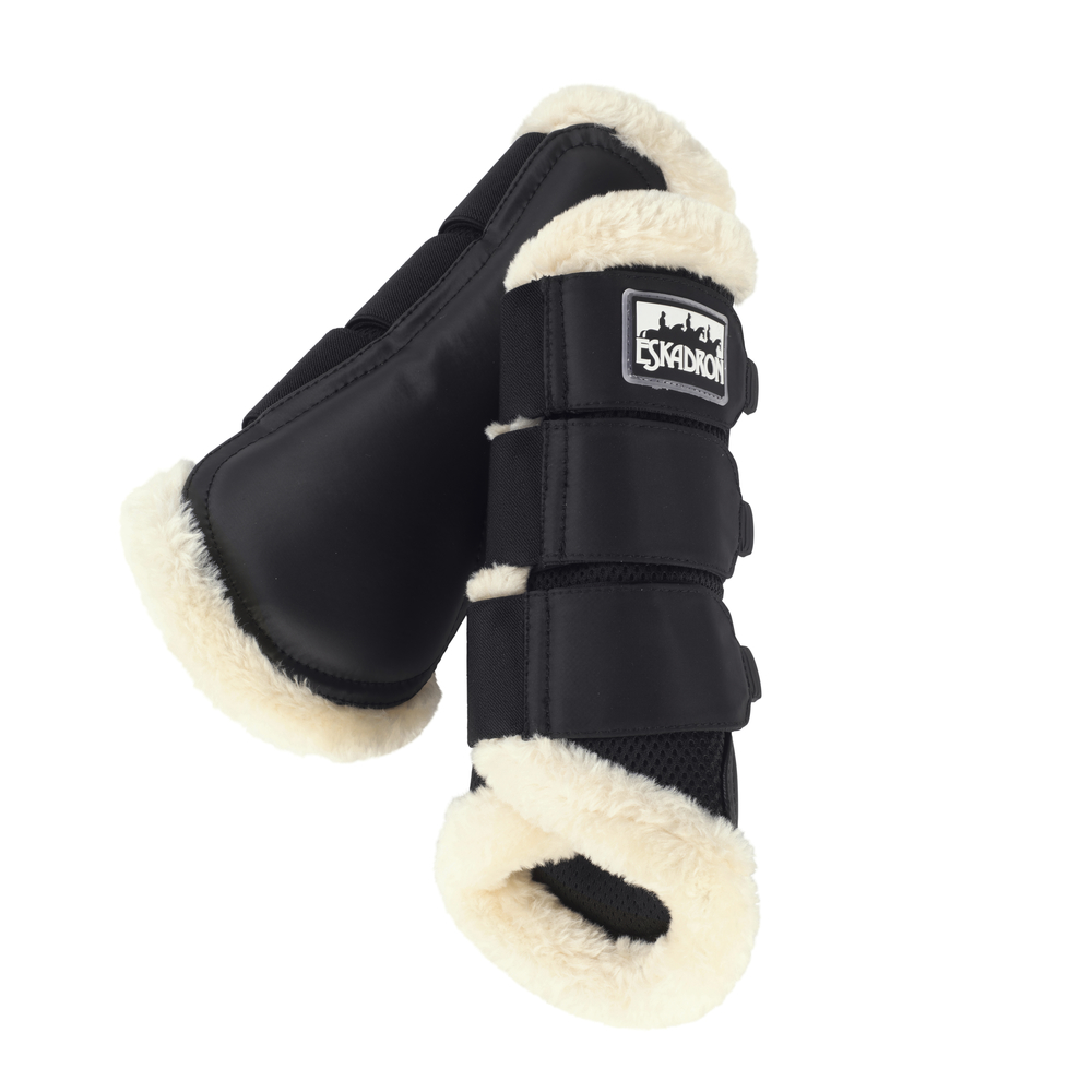 SOFT MESH FAUXFUR<br>TENDON BOOTS