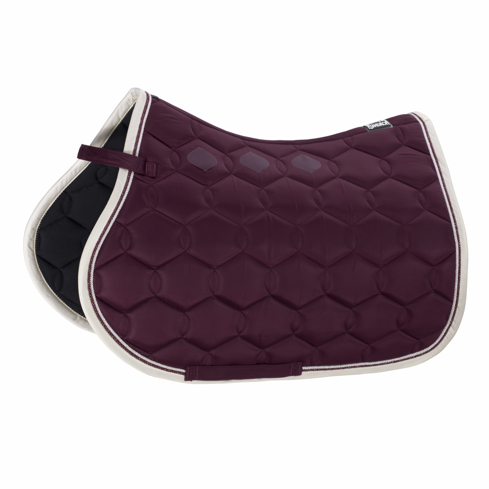 GLOSSY WAVE CONTRAST<br>SADDLE CLOTH