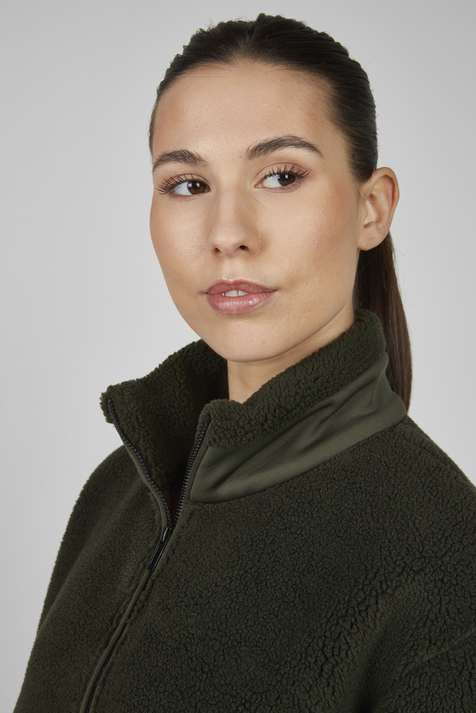 HALF-ZIP SWEATER TEDDY<br>SHIRT