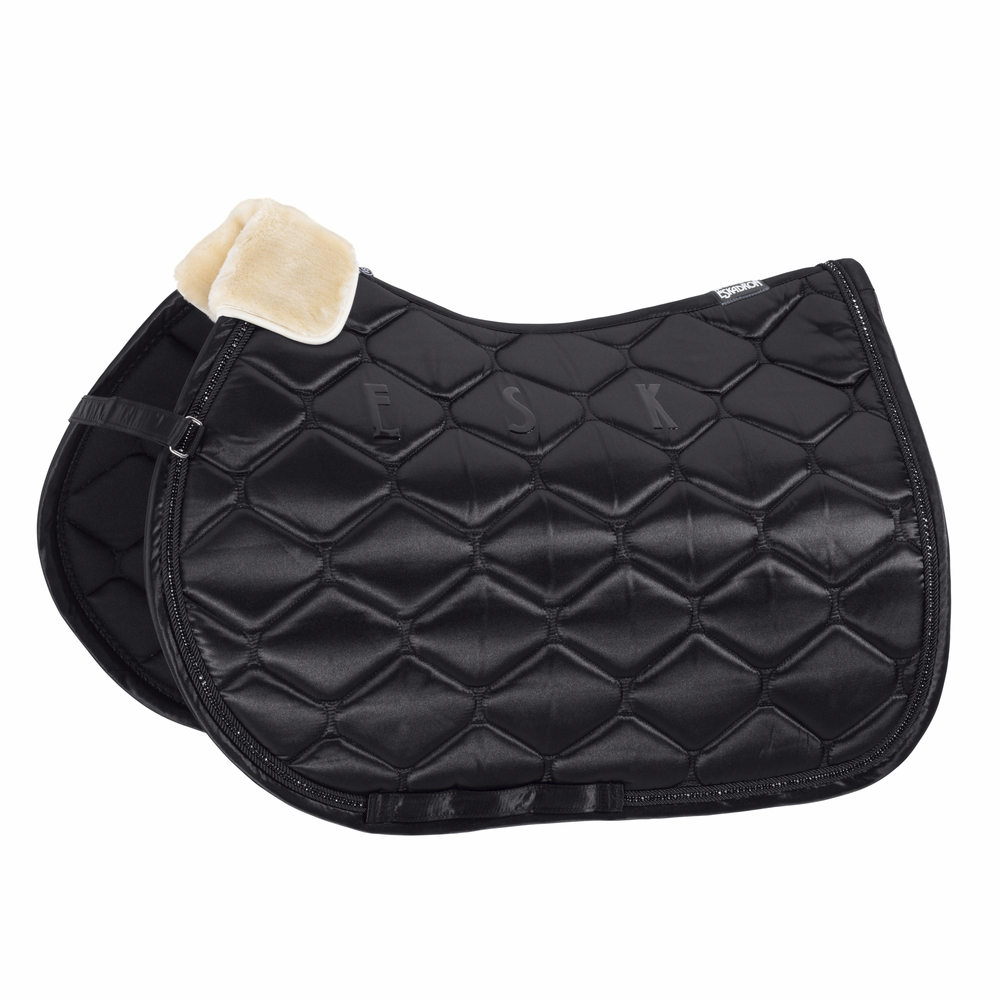 SATIN CRYSTAL<br>SADDLE CLOTH