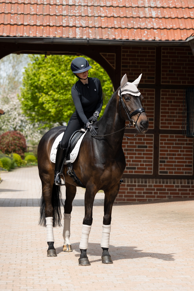 GLOSSY WAVE<br>SADDLE CLOTH