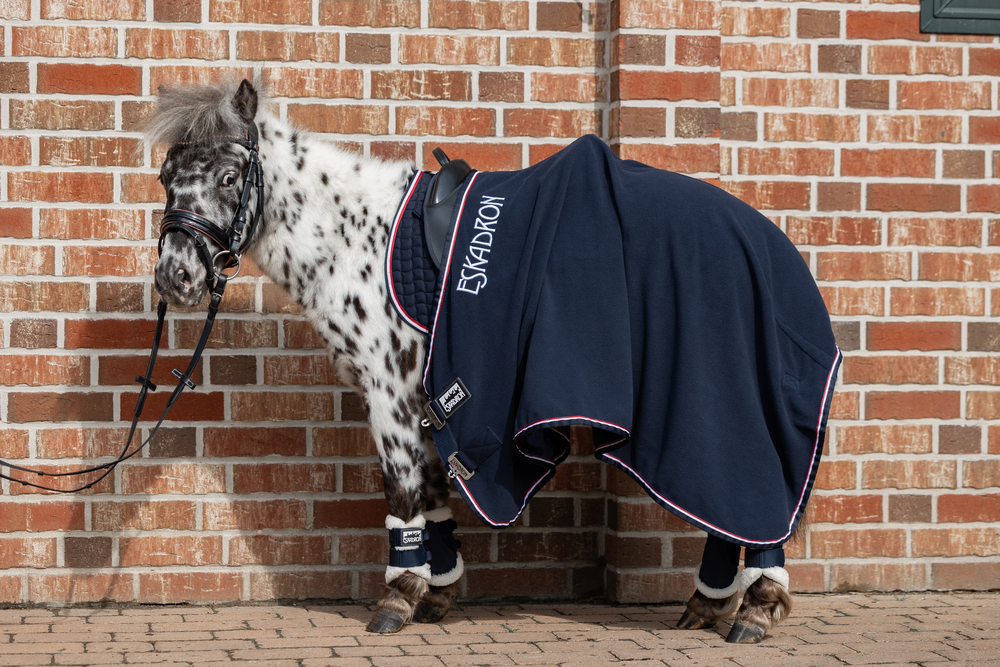 FLEECE CONTRAST SHETTY<br>SWEAT RUG