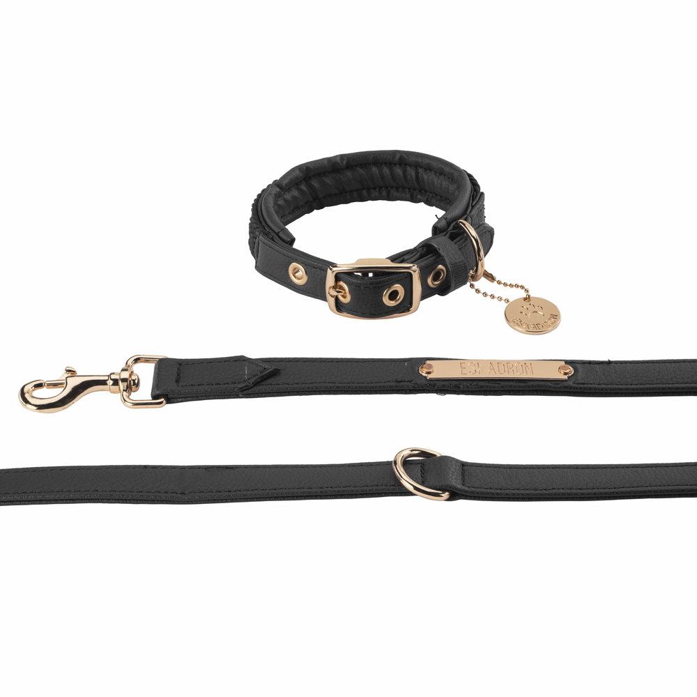 FAUX LEATHER PLAIT<br>DOG SET