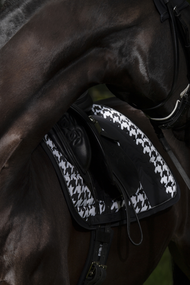 BIG SQUARE GLOSSY<br>SADDLE CLOTH