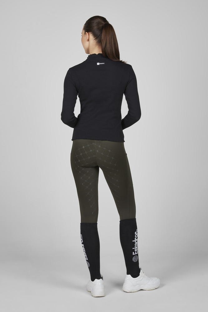 TURTLENECK RIB<br>SHIRT