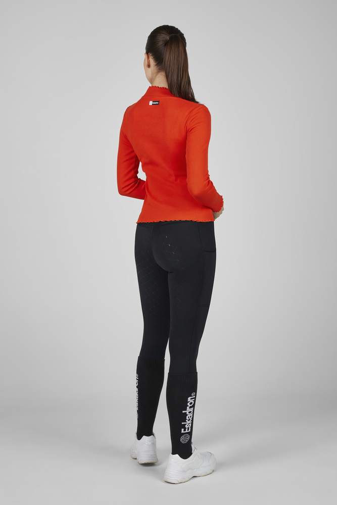 TURTLENECK RIB<br>SHIRT