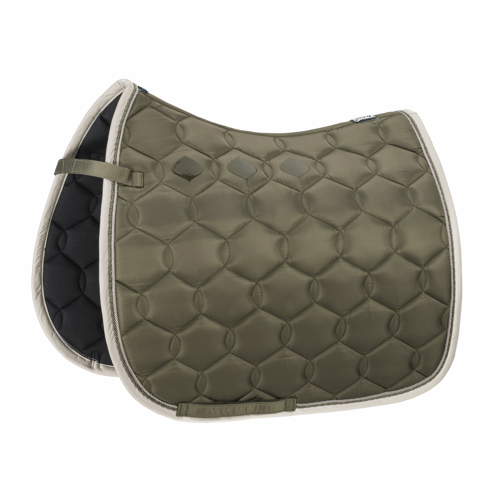 GLOSSY WAVE CONTRAST<br>SADDLE CLOTH