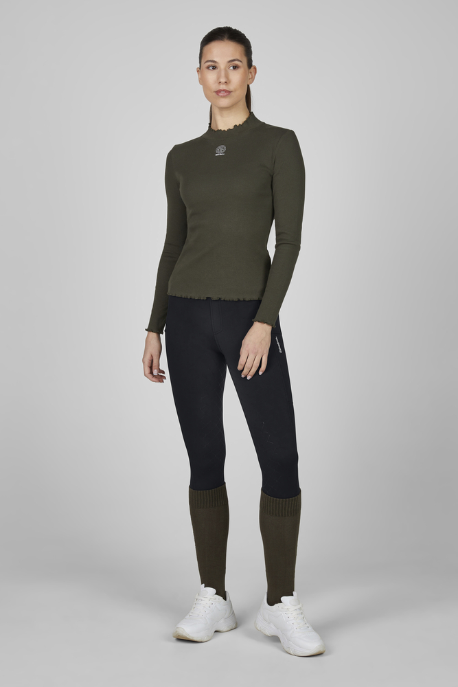 TURTLENECK RIB<br>SHIRT