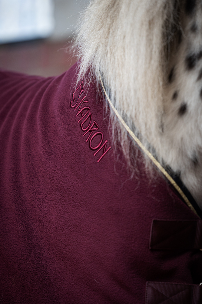 FLEECE CONTRAST SHETTY<br>SWEAT RUG