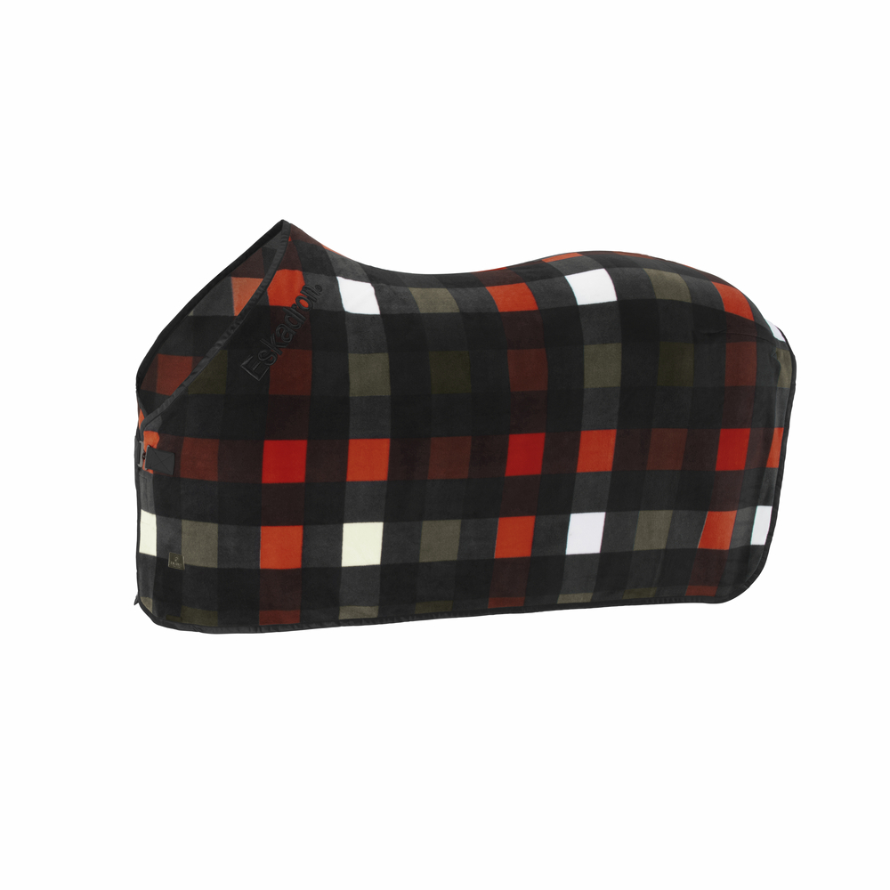 FLEECE CHECK<br>SWEAT RUG