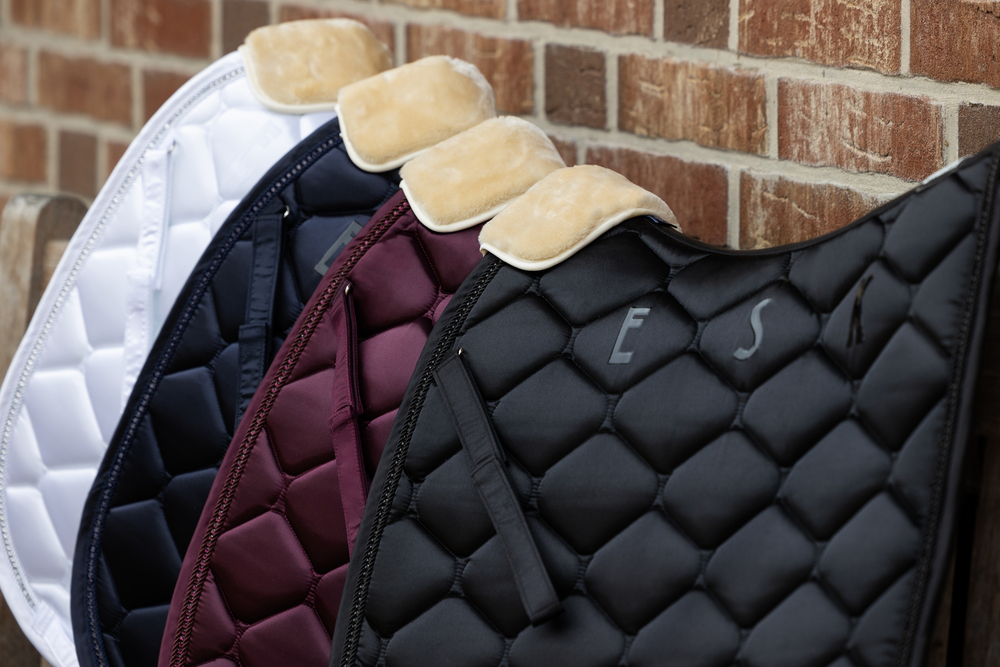 SATIN CRYSTAL<br>SADDLE CLOTH